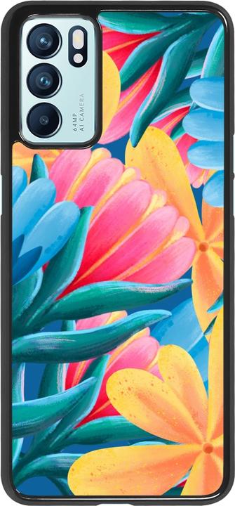 Image du produit PhoneLook Coque Spring 23 colorful flowers (Oppo Reno 6 5G)