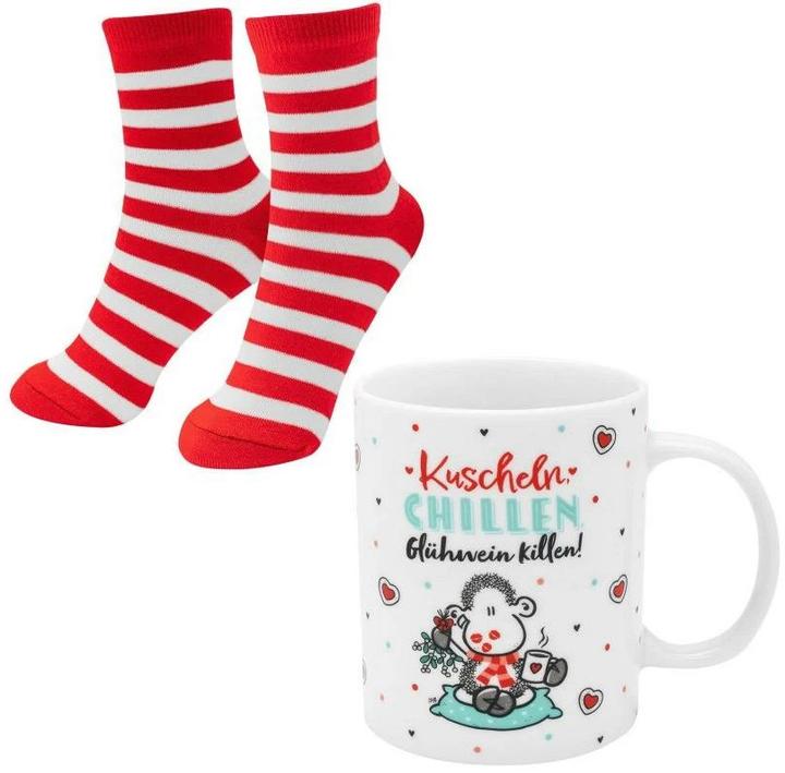Image du produit Sheepworld Article de fan Ensemble tasse-chaussettes Chill taille 36 - 40 (Une unité par pack, 36 - 40)