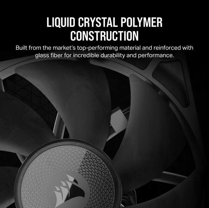 Produktbild Corsair RX Series, iCUE LINK RX140, 140mm Fan, Dual Fan Kit (140 mm, 2 x)