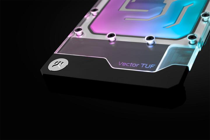 Actual product image EKWB EK Quantum Vector TUF RTX 3070 D-RGB - Nickel + Acrylic