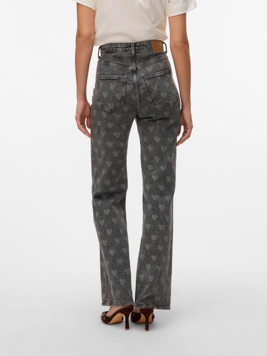 Immagine prodotto Vero Moda VMTESSA Hohe Taille Weiter Beinschnitt Jeans Weit geschnitten (W28/L32)