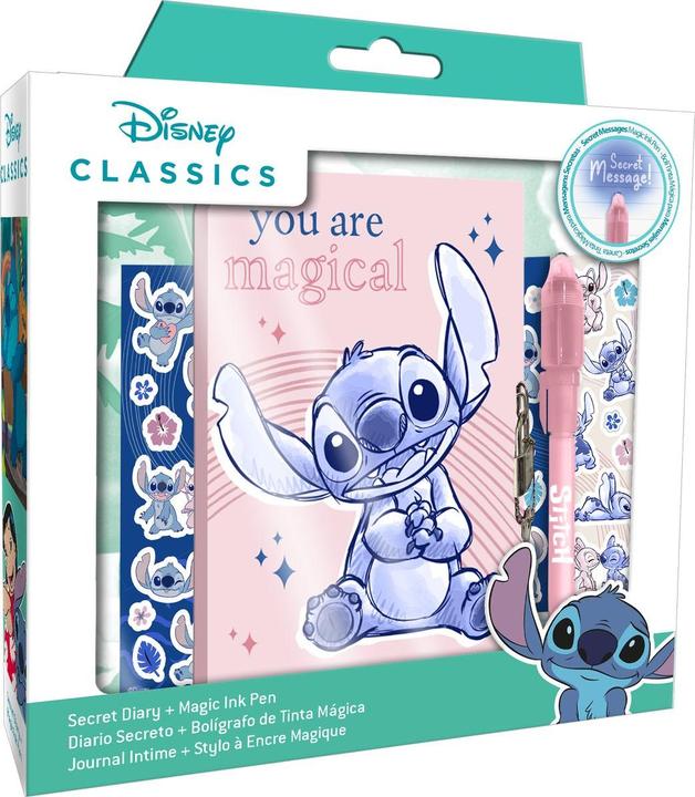 Kids Licensing Stitch Tagebuchset (23 x 22 cm, Englisch)