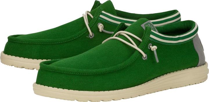 Deep Green, White