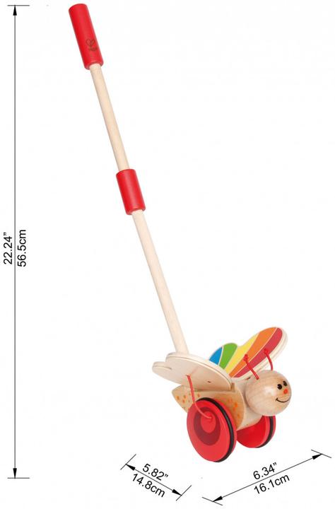 Actual product image Hape Sliding butterfly