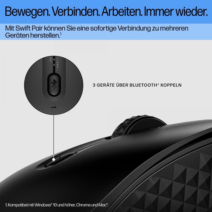 Produktbild HP 425 - Maus - programmierbar - 7 Taste (Kabellos)