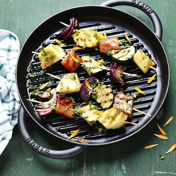 Immagine prodotto Staub Padella della griglia (26 cm, Padella grill, Ghisa)