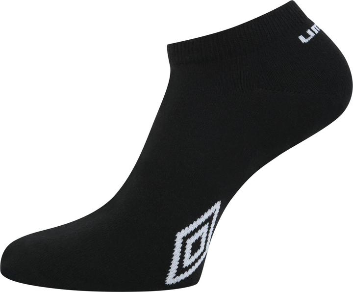 Actual product image Umbro Unisex Adult Logo Trainer Socks (Pack of 3) (pack of 3, 39.5 - 45.5)
