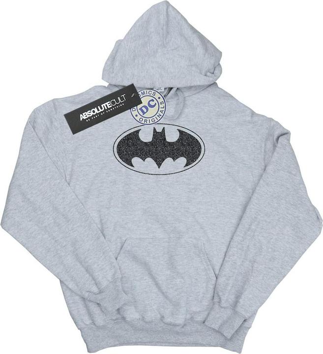 Batman One Colour Logo Kapuzenpullover
