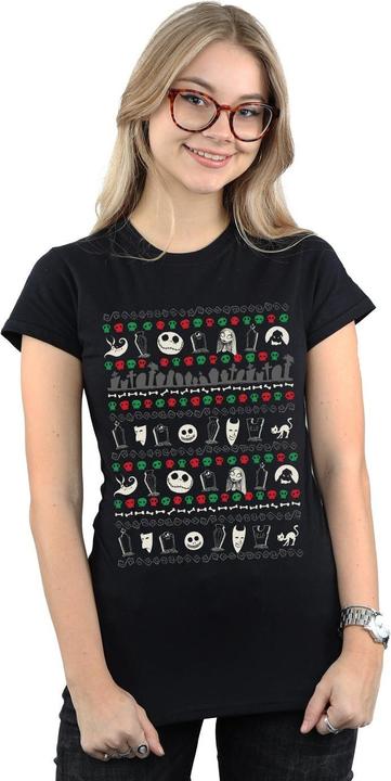 Produktbild Disney Nightmare Before Christmas Festive Icons TShirt (XXL)