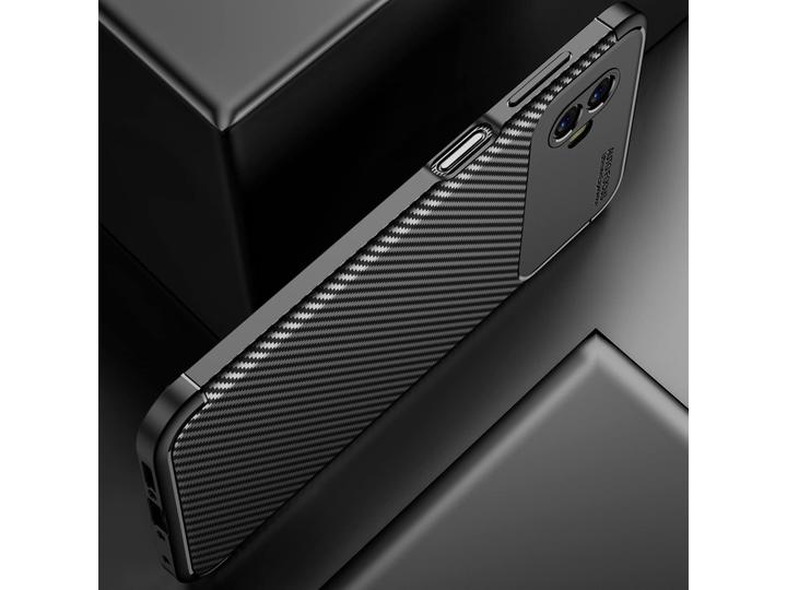 Immagine prodotto Screenguard Custodia Samsung Galaxy Xcover6 Pro Cover Carbon Design TPU (Samsung Galaxy XCover 6 Pro)