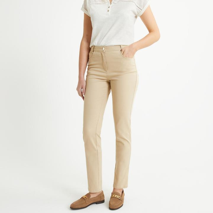Immagine prodotto Anne Weyburn Pantaloni dritti a cinque tasche in cotone elasticizzato (34)