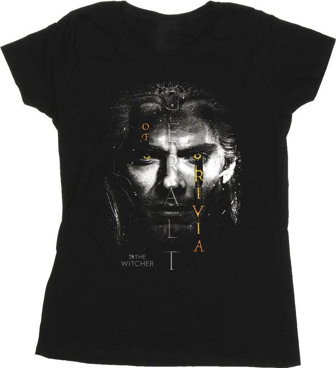 Netflix The Witcher Geralt Glowing Eyes TShirt (S)