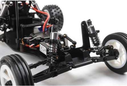 Image du produit Losi Mini JRX2 Electric Brushed Buggy 2WD 1:16 RTR Noir (RTR Prêt à fonctionner)