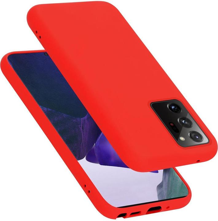 Immagine prodotto Cadorabo Copertura della cassa del silicone liquido TPU (Samsung Galaxy Note 20 Ultra)