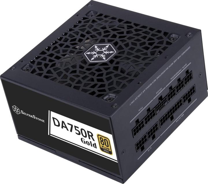 Actual product image Silverstone SST-DA750R-GMA - 80 PLUS Gold 750W ATX 3.0 & PCIe 5.0 Fully Modular Power Supply (750 W)