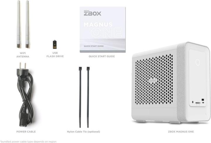 Immagine prodotto Zotac Zbox Magnus One ERP74070W (Intel Core i7-13700, 16 GB, 1000 GB, GeForce RTX 4070)