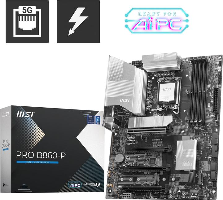 MSI PRO B860-P (LGA 1851, Intel B860, ATX)