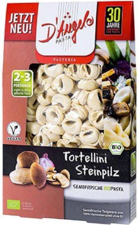 Produktbild D'Angelo Pasta Tortellini Steinpilz Bio (250 g)