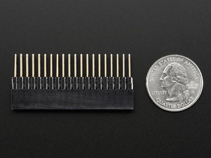 Actual product image Play-Zone Stacking Header for Raspberry Pi B+ 2x20 Extra Tall Header