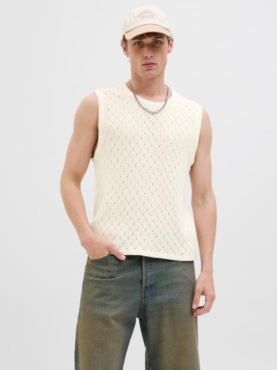Actual product image Jack & Jones Einfarbig Gestricktes T-Shirt Gestricktes T-Shirt (XS)