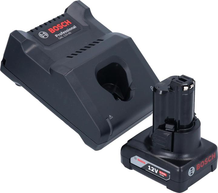 Image du produit Bosch Professional Bosch GSR 12V-30 Professional Akku Bohrschrauber 12 V 30 Nm Brushless + 1x Akku 6,0 Ah + Ladegerät (Fonctionnement sur batterie)