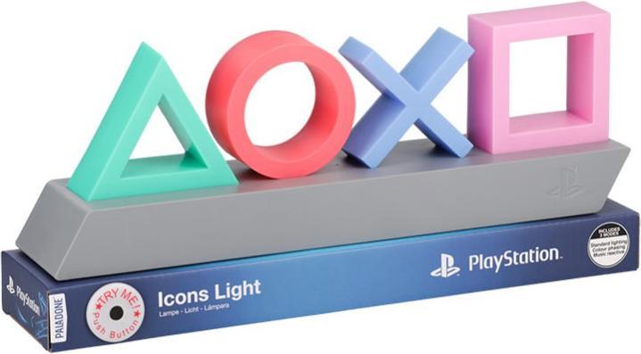 Actual product image Paladone Products Playstation Icons Light Try Me