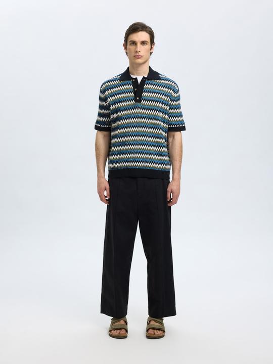Immagine prodotto Selected Homme Kurzärmeliges Polohemd aus Strick (XL)