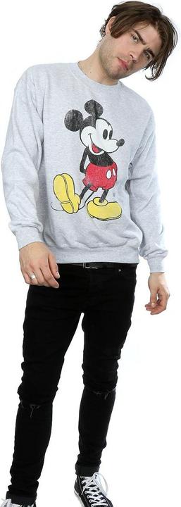 Actual product image Disney Mens Mickey Mouse Classic Kick Sweatshirt (L)