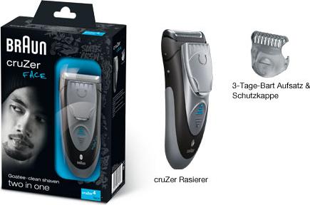 Produktbild Braun cruZer4 Face
