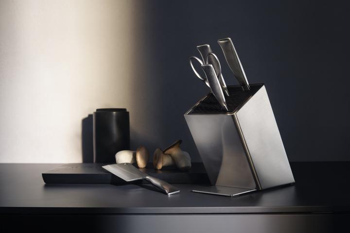 Immagine prodotto WMF Ceppo di coltelli Grand Gourmet Asia con set di coltelli 6 pezzi, Made in Germany