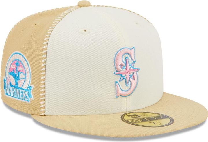Actual product image New Era 59Fifty Cap - SEAM STITCH Seattle Mariners - 7 1/8 (7 1/8)