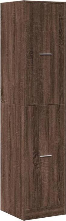 Actual product image VidaXL Apothecary cupboard Pull-out cupboard Tall cupboard Brown oak-look cupboard