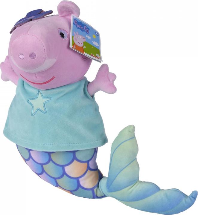 Actual product image Simba Peppa Pig plush mermaid Peppa (30 cm)