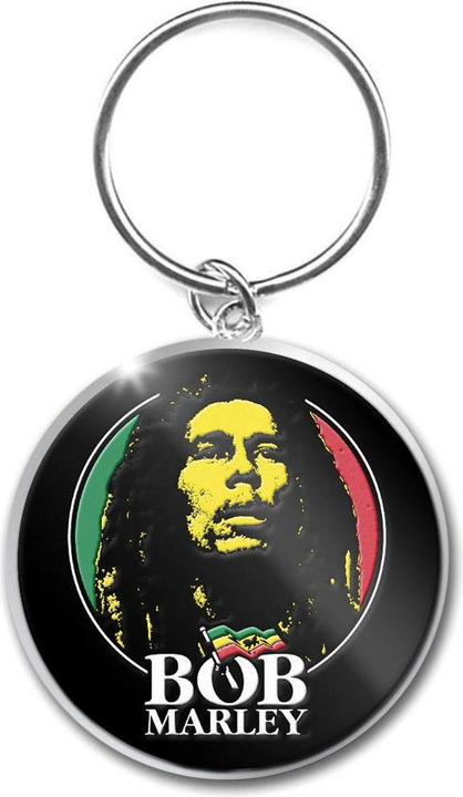Immagine prodotto Bob Marley Portachiavi con stampa fotografica del logo