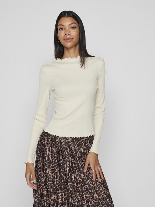 Actual product image Vila High Neck Oberteil mit langen Ärmeln (L)