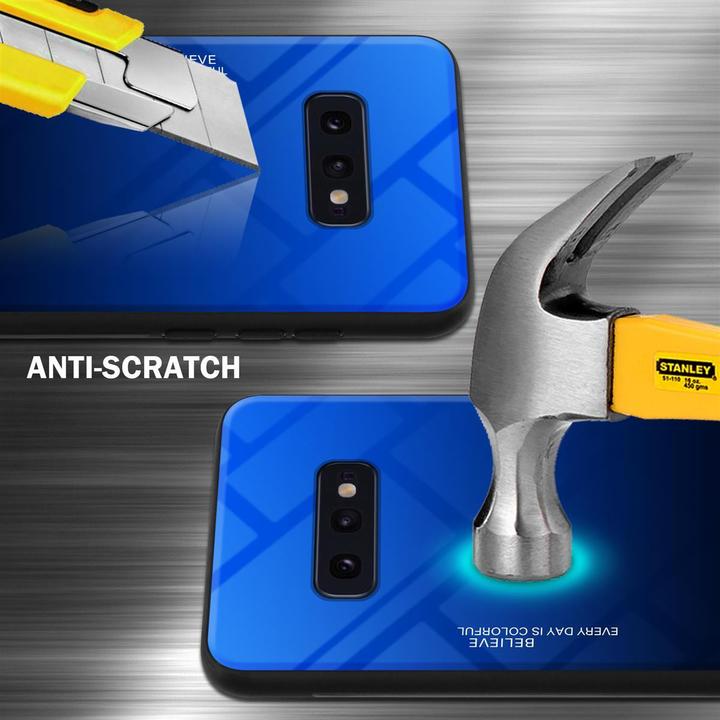Productafbeelding Cadorabo TPU 2 kleuren glasdekking (Samsung Galaxy S10e)