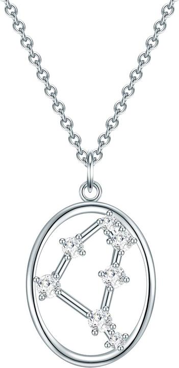 Trilani Damen Sterling Silber Zirkonia silber 42,0 cm Basiskette + 7,0 cm Verlängerung - 28607 (Sterling Silber, 42 - 49 cm)