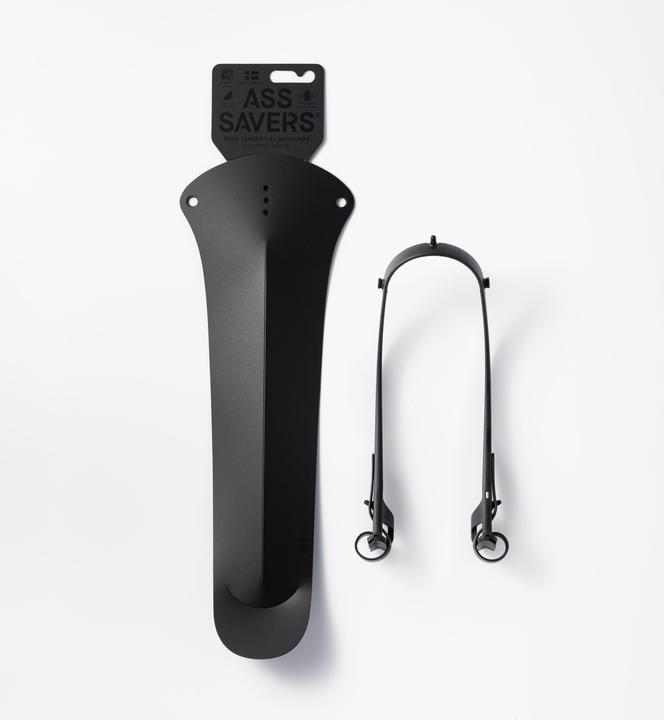 Actual product image Ass Savers Win Wing 2 Gravel Stealth (Rear mudguard)