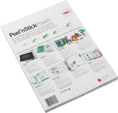 Actual product image GBC Peel Stick Laminating Pouch (A4, 100 Piece, 200 µm)