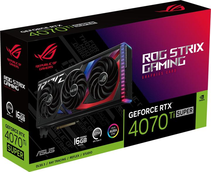 Image du produit ASUS Strix GeForce RTX 4070 Ti SUPER (16 Go)