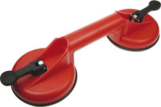 Produktbild Toolland Doppel-Saugnapf Farbe: Gelb Tr (60 kg)