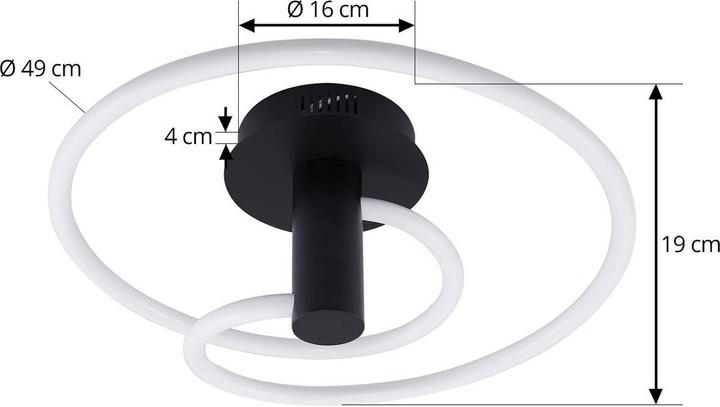 Actual product image Lucande Valenora (3800 lm)