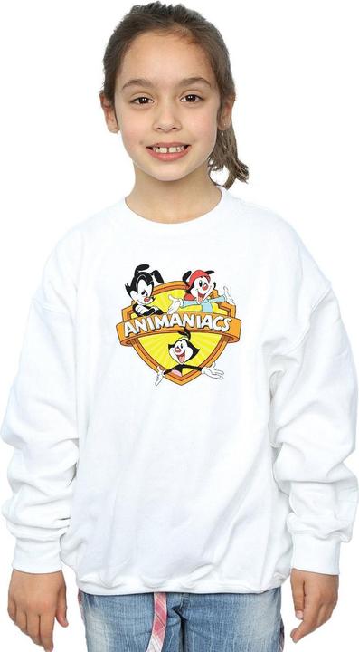 Produktbild Universal Textiles Mädchen Logo Wappen Sweatshirt (128)
