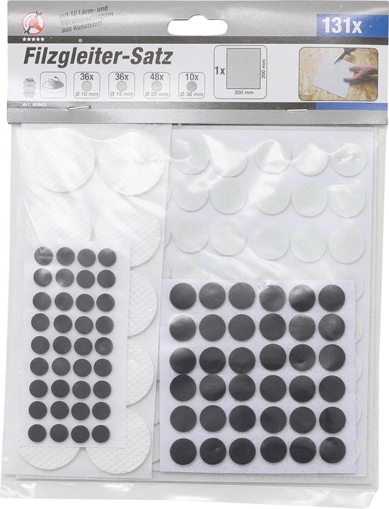 Produktbild BGS Filzgleiter (Filzgleiter, 131 Stück)