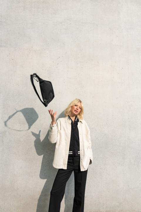 Actual product image reisenthel extralite beltbag mesh black