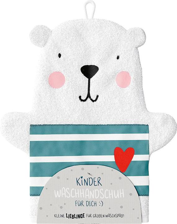 La Vida Kinder Waschhandschuh Bär