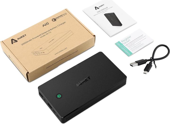 Actual product image Aukey Pb-T10 (20000 mAh, 74 Wh)