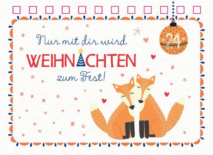 Image du produit 24 raisons pour lesquelles je vous aime bien. Le calendrier de l'Avent spécial