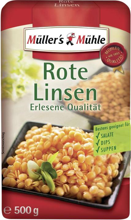 Immagine prodotto Mueller's Mühle Rote Linsen (500 g)