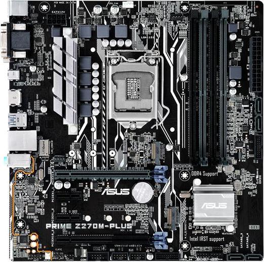 Produktbild ASUS Prime Z270m-Plus (LGA 1151, Intel Z270, mATX)